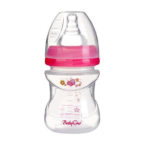 Biberon copii anticolici de la 0 luni cu gatul larg Baby Ono 1210 120 ml