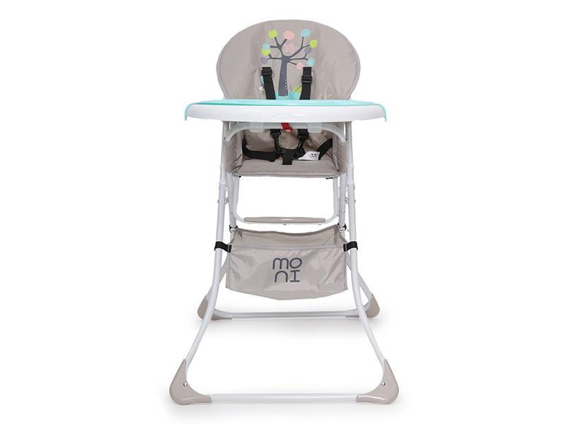 Scaun de masa copii Moni Cherry Verde