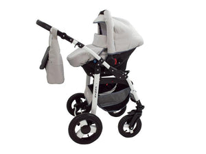 Carucior Copii 3 In 1 MyKids Fenix Gri Deschis