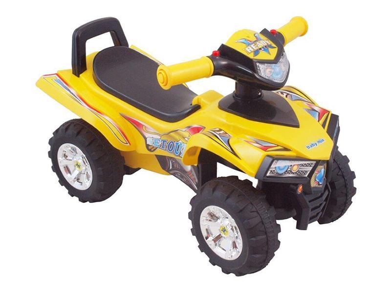 Masinuta de impins copii Baby Mix ATV Quad URHZ551 Yellow