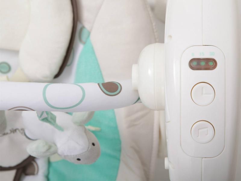 Leagan Electric Bebelusi CANGAROO Baby Swing Verde