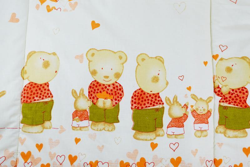 Lenjerie MyKids Teddy Inimioare 4 Piese 140x70 Cm