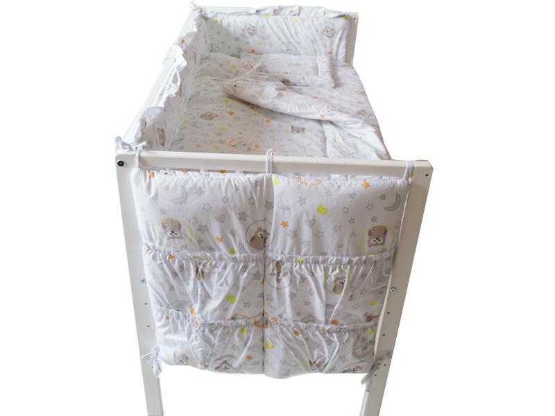 Lenjerie MyKids Bufnite Stelute 4 Piese 140x70