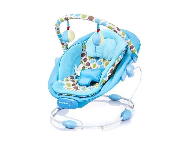 Balansoar muzical copii Baby Mix LCP BR245 007 Blue