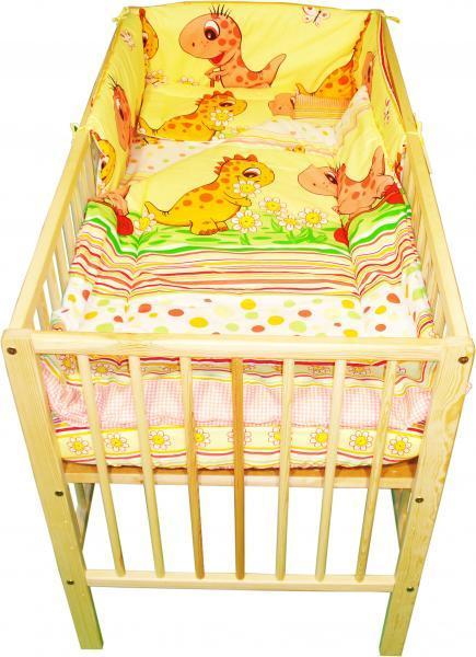 Aparatoare Laterala MyKids Dino Roz 120x60