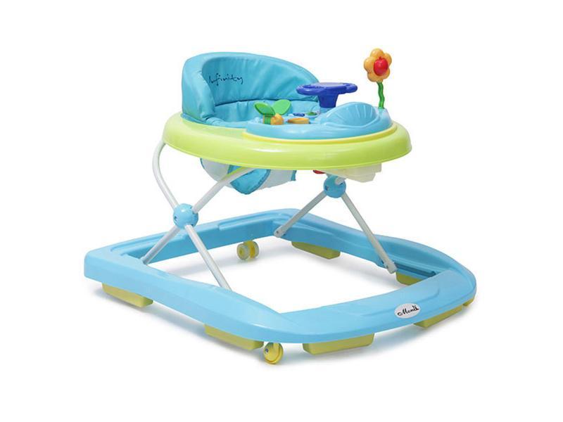 Premergator copii Moni Baby Walker Infinity Albastru