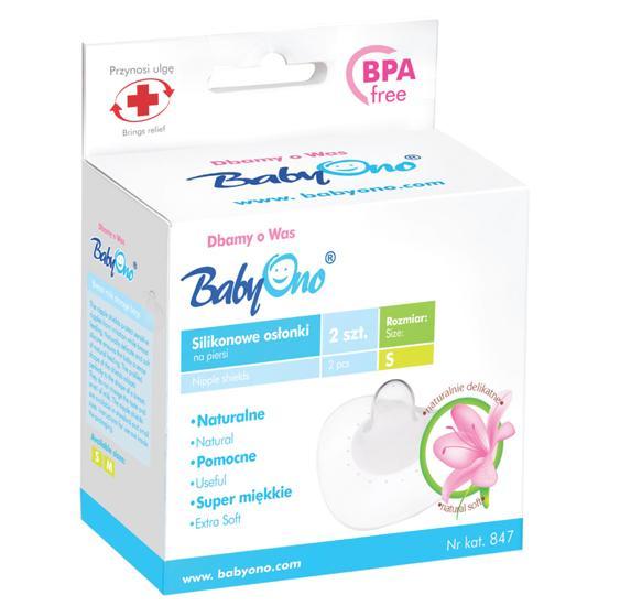 Protectie mamelon alaptare Baby Ono 847 marime S