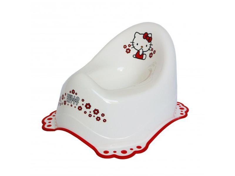 Olita muzicala MyKids Hello Kitty Alb Rosu antialunecare