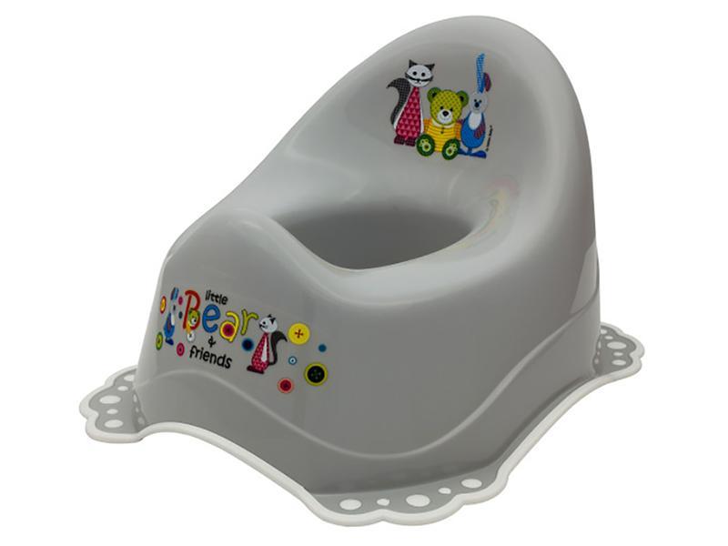 Olita muzicala MyKids Little Bear and Friend sistem antialunecare Gri