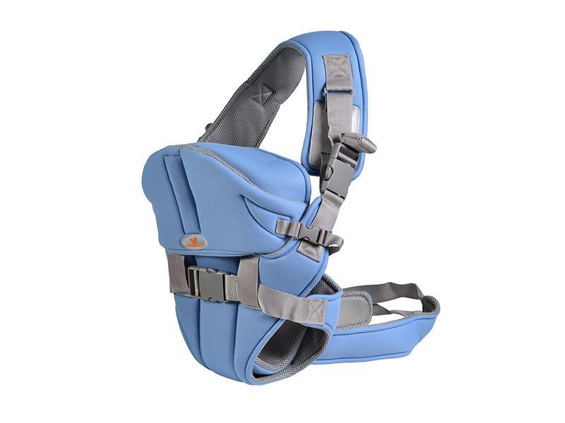 Marsupiu Bebe Si Copii Cangaroo Carry-Go Albastru Deschis