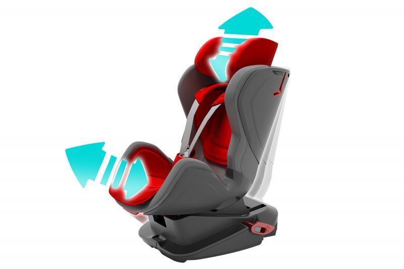 Scaun Auto Copii 9-25 kg Avionaut Glider cu Isofix Maro Gri S07