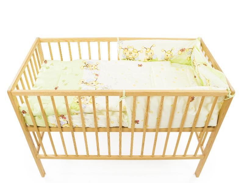 Lenjerie MyKids Albinute Verde 4 Piese 120x60