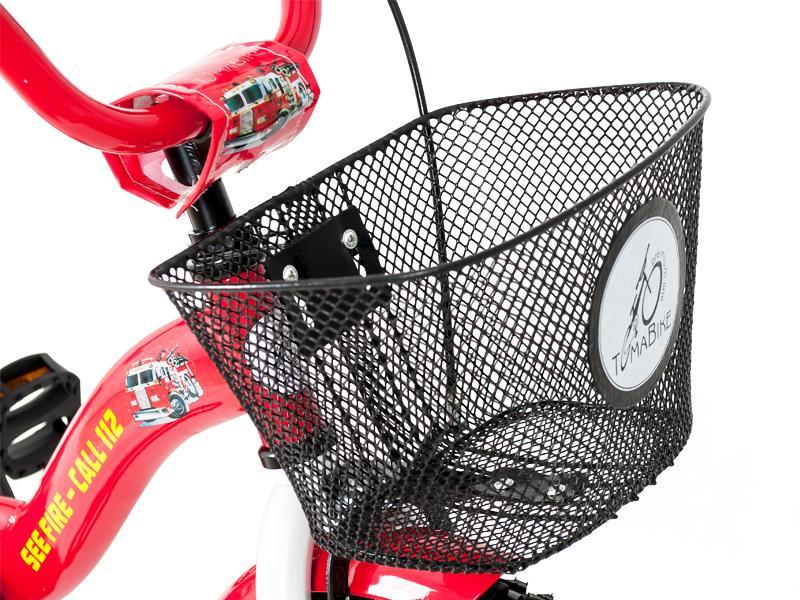Bicicleta copii MyKids Toma Fire Station Red 14
