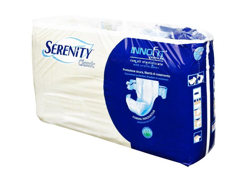 SERENITY 3 LARGE CU CENTURA CLASSIC 30 BUC CREM BLUE