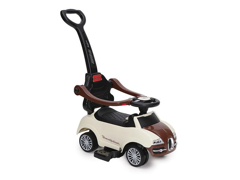 Masinuta De Impins Copii Moni Rider 2 In 1 Beige