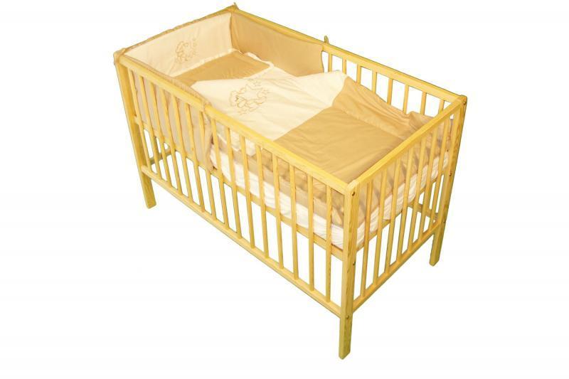 Aparatoare Laterala MyKids Cu Broderie TWS Maro 120x60