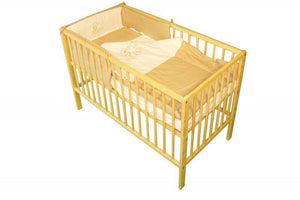 Aparatoare Laterala MyKids Cu Broderie TWS Maro 120x60