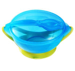 Castron cu ventuza, capac si lingurita BabyOno 1025