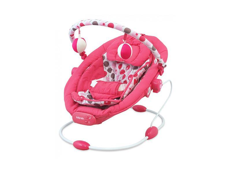 Balansoar muzical copii Baby Mix LCP BR245 014 Pink