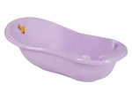 Cadita de baie bebe cu termometru MyKids Duck 100 cm Violet