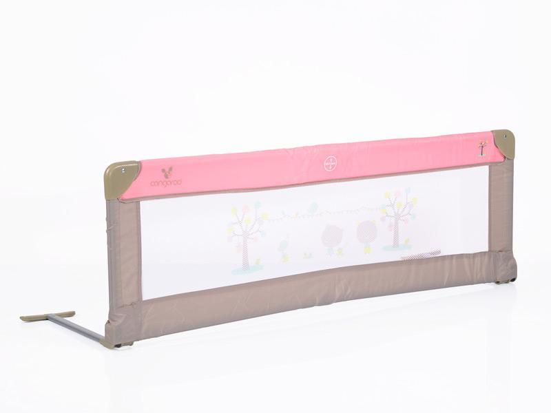 Bariera pentru patut copii Cangaroo 130 cm Roz