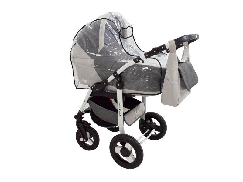 Carucior Copii 3 In 1 MyKids Fenix Gri Deschis