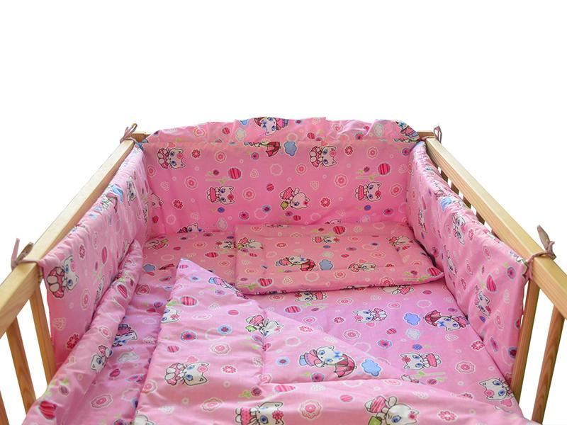 Aparatoare Laterala MyKids Pisicuta Roz 140x70
