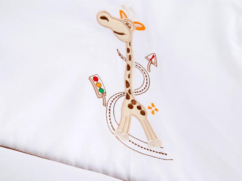 Lenjerie Patut Copii Klups Safari Giraffe H173 3 piese