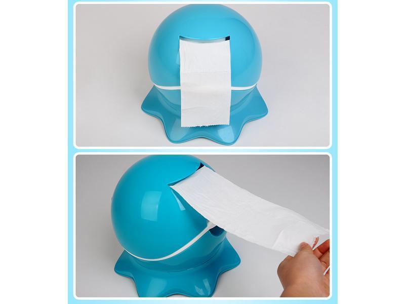 Olita cu suport pentru hartie Octopus Albastru