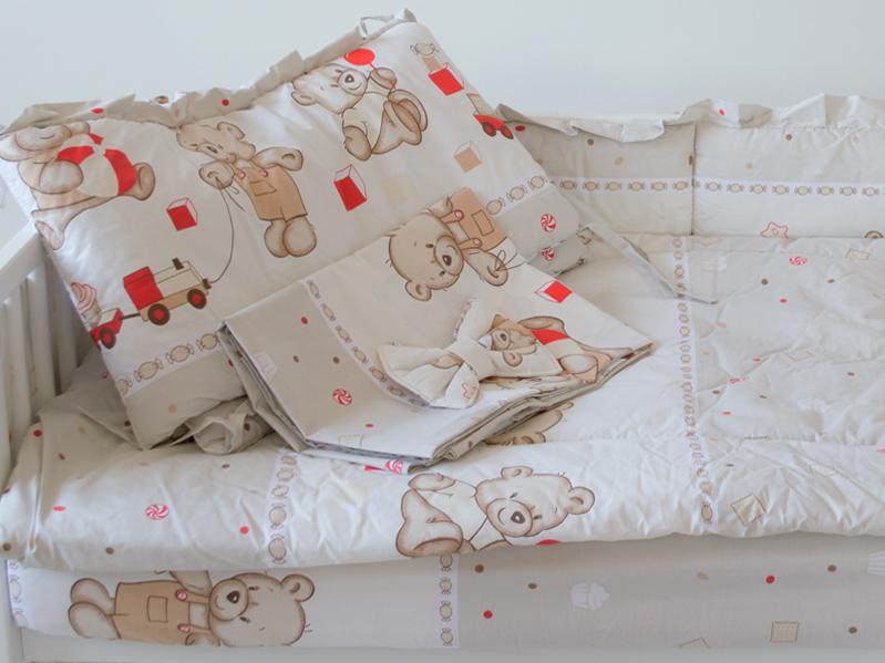 Aparatoare Laterala MyKids Teddy Toys Maro 120x60