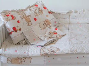 Aparatoare Laterala MyKids Teddy Toys Maro 120x60