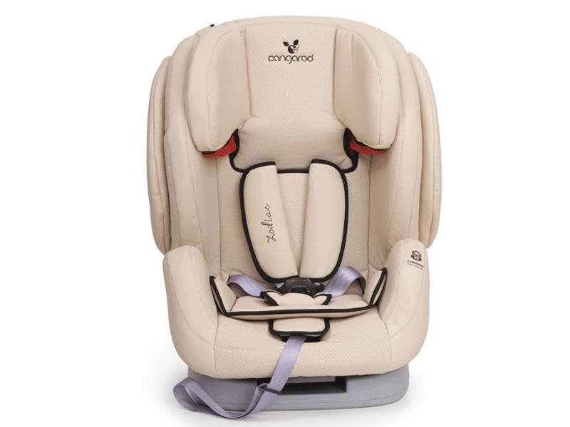 Scaun Auto 9-36 Kg Cangaroo Zodiac Crem Piele