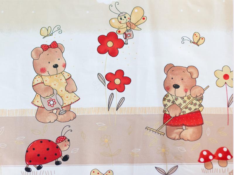 Perna De Alaptare Multifunctionala MyKids Teddy Gradina Maro