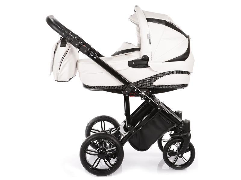 Carucior copii 2 in 1 cu landou Knorr-Baby Volkswagen Carbon Optik White