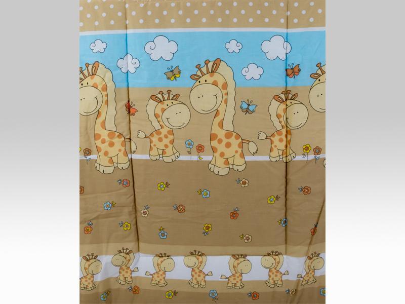 Lenjerie MyKids Happy Giraffe Maro 5 Piese 120x60 cm
