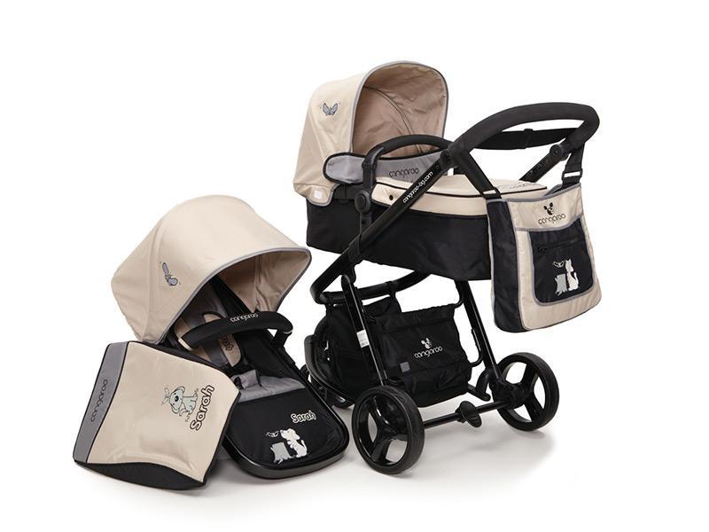 Carucior Copii 3 in 1 Cangaroo Sarah Bej