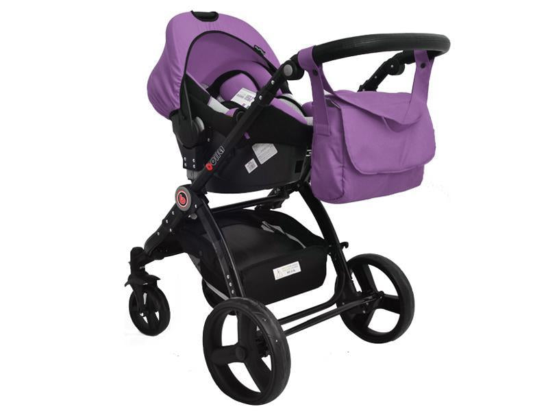 Carucior 3 In 1 ANMAR PERA Negru Violet