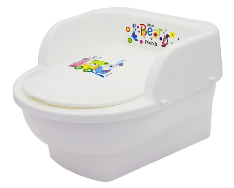 Olita copii MyKids Throne Little Bear and Friends Alb