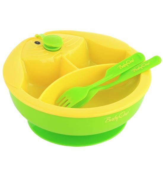 Set castron cu tacamuri bebe si copii BabyOno 237