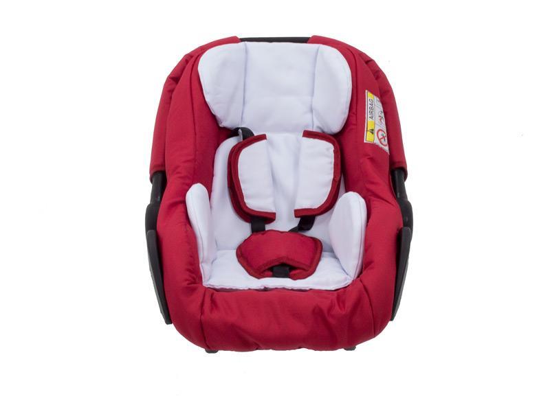 Carucior Copii 3 In 1 MyKids Futuro Rosu-Alb