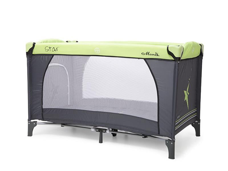 Patut pliant copii Moni Star Verde