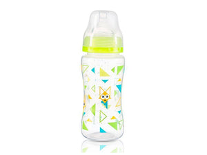 Biberonul anti-colici cu gat larg BabyOno 404 300ml