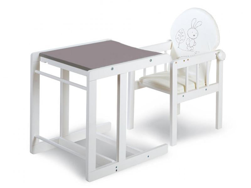 Scaun Alimentatie Multifunctional Klups Agnieszka II Bunny Cappuccino