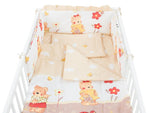 Aparatoare Laterala MyKids Teddy Gradina Maro 140x70