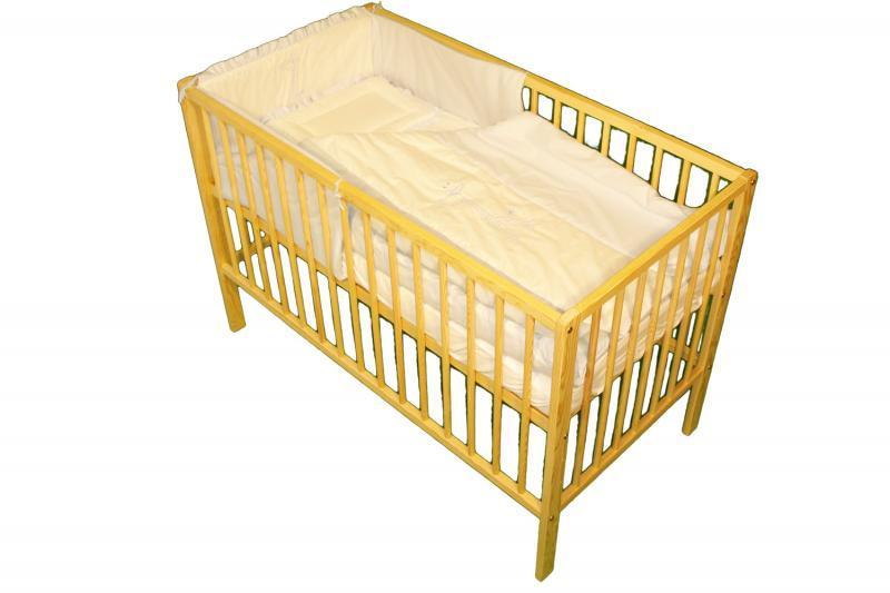 Aparatoare Laterala MyKids Cu Broderie Giraffe Blue 120x60