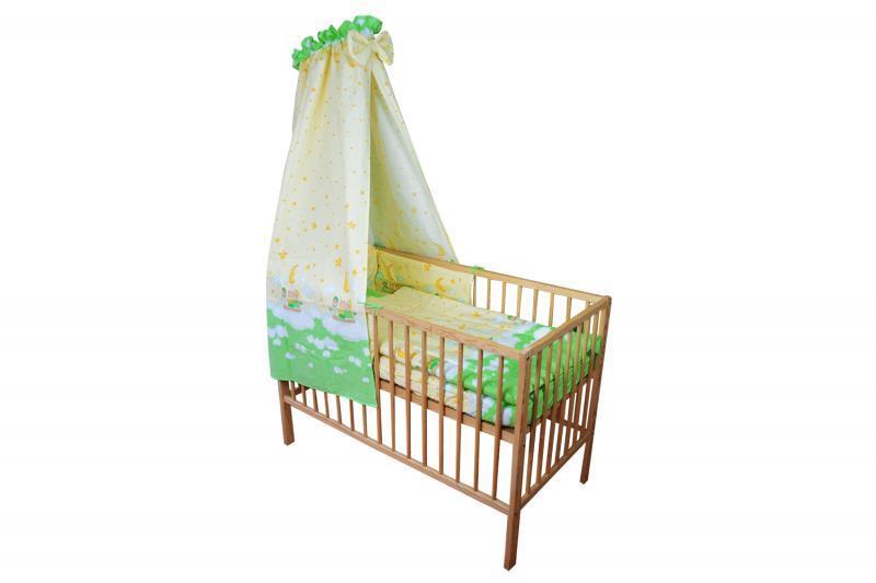 Lenjerie MyKids Teddy Norisori Verde 5 Piese 120x60 cm
