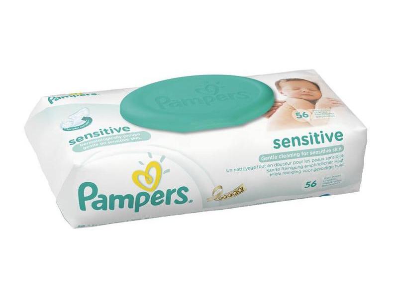 Pampers Servetele New Baby cu capac, 54 bucati