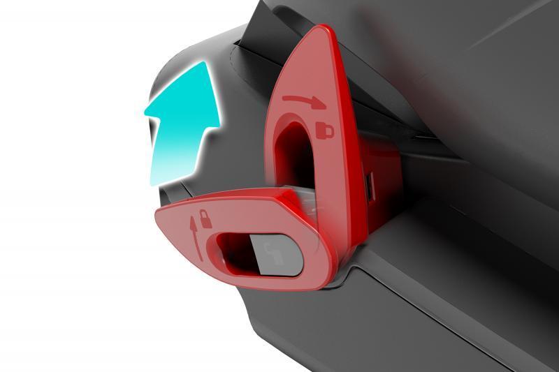 Scaun Auto Copii 9-25 kg Avionaut Glider cu Isofix Rosu Gri S03