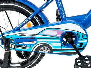 Bicicleta copii MyKids Toma Car Speed Blue 16