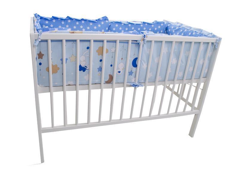 Lenjerie MyKids Teddy Hug Blue 4+1 Piese 140x70
